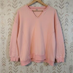Pink Terry Sweatshirt